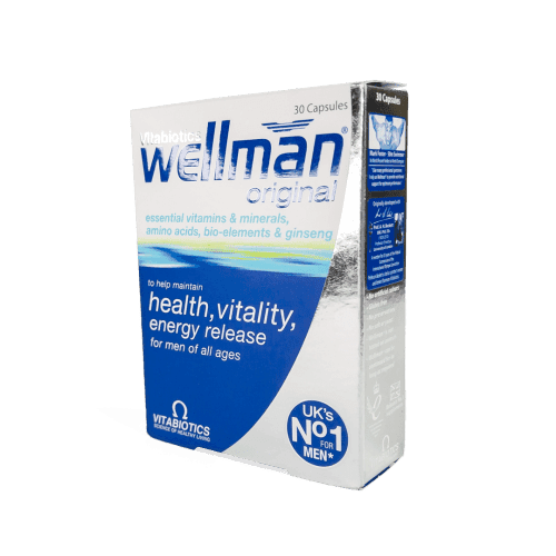 Vitabiotics Wellman Original Tablets  (30 Doses) | ShaQ Express